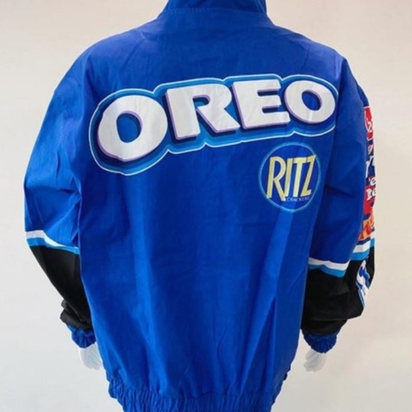 Lightweight Zip-Up OREO Racing Style Jacket - Picture 2 of 8